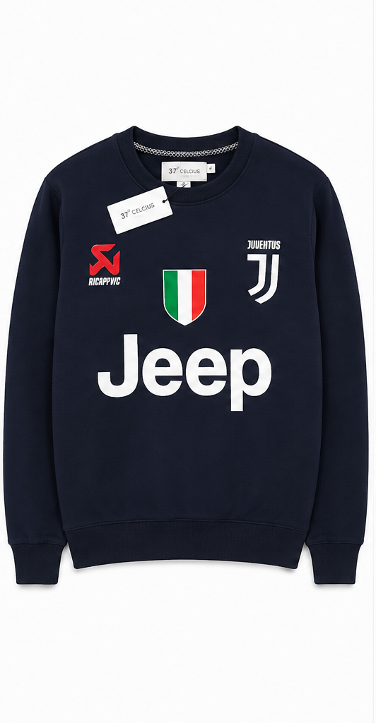 Juventus Crewneck Sweatshirt – Bold Blue Design